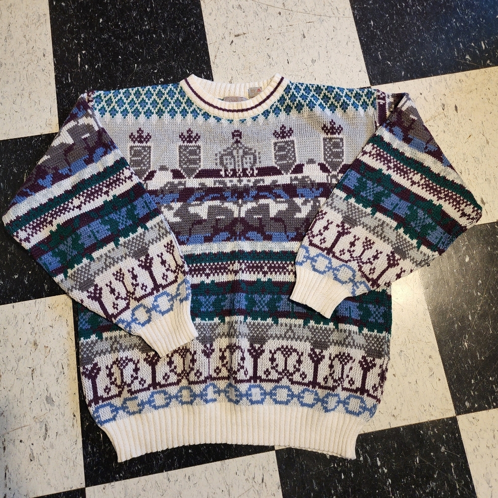 Vintage Celebrity Club Knit Crewneck